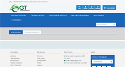 Desktop Screenshot of ggolf.com